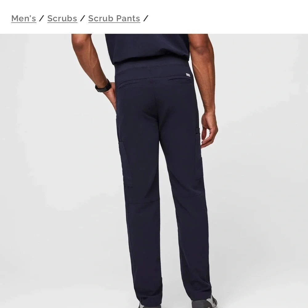 Figs Axim Cargo Men’s Scrub Pants Navy XL